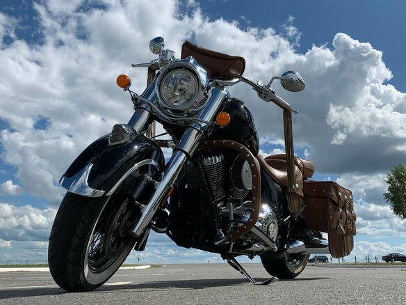 2015 Indian Chief Vintage, чёрный, 1300000 рублей - вид 19