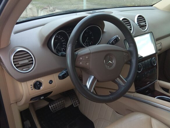 2007 Mercedes-Benz M-Класс 350 II (W164), коричневый - вид 5
