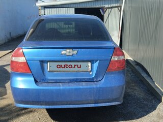 2007 Chevrolet Aveo I Рестайлинг, синий, 350000 рублей, вид 2