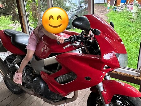1998 Honda VTR 1000, красный, 275000 рублей, вид 5