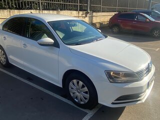 2017 Volkswagen Jetta VI Рестайлинг, белый, 1050000 рублей, вид 1
