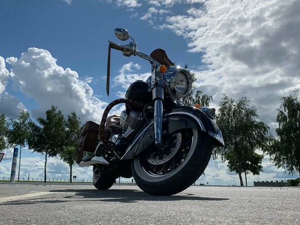 2015 Indian Chief Vintage, чёрный, 1300000 рублей - вид 20