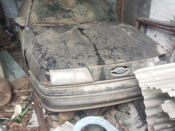 1989 Ford Taurus I, синий, 65000 рублей