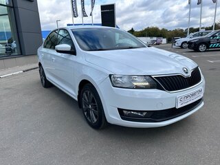 2017 Skoda Rapid I Рестайлинг, белый, 1349000 рублей, вид 5