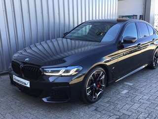 2021 BMW 5 серии 530d VII (G30/G31/G38) Рестайлинг, чёрный, 5500000 рублей, вид 1