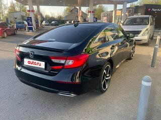 2018 Honda Accord X, чёрный, 1645000 рублей, вид 3