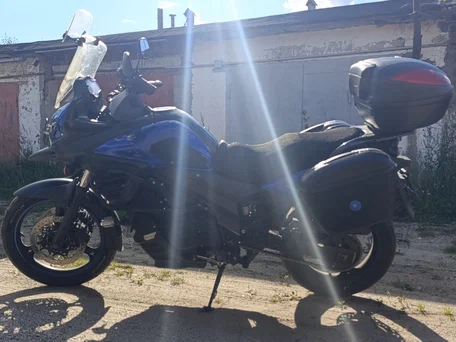 2013 Suzuki V-Strom DL 650, синий, 550000 рублей, вид 4
