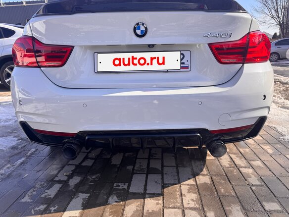 2018 BMW 4 серии Gran Coupe 440i F32/F33/F36 Рестайлинг, белый, 3800000 рублей - вид 6