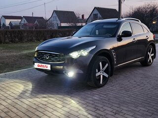 2010 Infiniti FX37 II (S51), коричневый, 1370000 рублей, вид 1