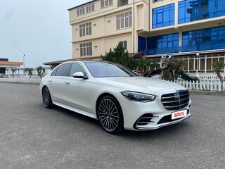 2021 Mercedes-Benz S-Класс 350 d Long 4MATIC VII (W223), белый, 11500000 рублей, вид 2