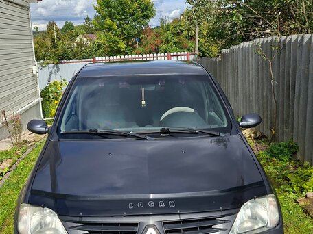 2007 Renault Logan I, серый, 330000 рублей, вид 1
