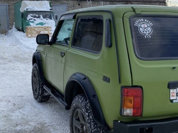 1996 Lada (ВАЗ) 2121 (4x4) I Рестайлинг, зелёный, 480000 рублей - вид 5