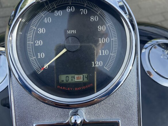 2004 Harley-Davidson Springer Softail, чёрный, 1100000 рублей - вид 7