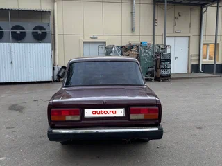 2011 Lada (ВАЗ) 2107, пурпурный, 135000 рублей, вид 3