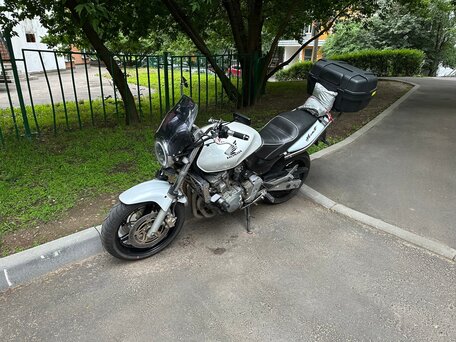 2002 Honda CB 600F Hornet, белый, 319999 рублей, вид 1