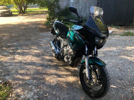 1996 Yamaha TDM850, зелёный, 315000 рублей, вид 3