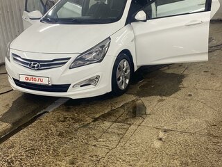 2016 Hyundai Solaris I Рестайлинг, белый, 1460000 рублей, вид 1