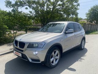 2012 BMW X3 20d xDrive II (F25), серебристый, 1550000 рублей, вид 1