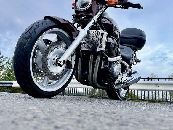 1998 Honda CB 1300, красный, 475000 рублей - вид 14