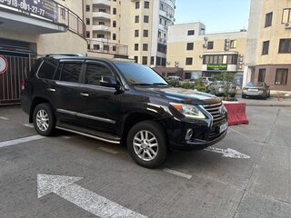 2012 Lexus LX 570 III Рестайлинг, чёрный, 7090000 рублей, вид 3