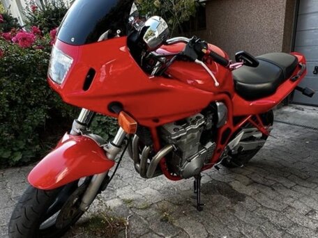 1997 Suzuki Bandit GSF 600, красный, 300000 рублей, вид 1