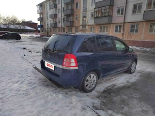 2011 Opel Zafira B Рестайлинг, синий, 750000 рублей, вид 4