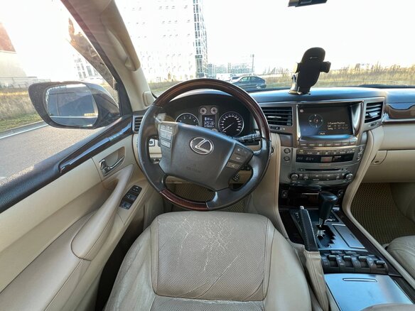 2008 Lexus LX 570 III, чёрный, 3590000 рублей - вид 13