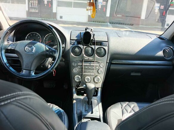 2004 Mazda 6 I (GG), синий, 530000 рублей - вид 7