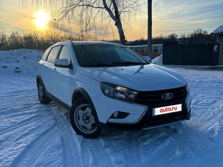 2018 Lada (ВАЗ) Vesta SW Cross I, белый, 930000 рублей, вид 2
