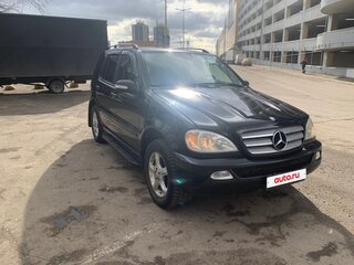 2005 Mercedes-Benz M-Класс 350 I (W163) Рестайлинг, чёрный, 1630000 рублей, вид 3