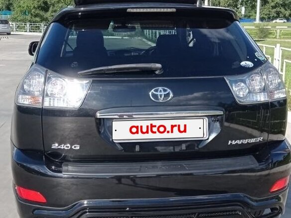 2008 Toyota Harrier II (XU30), чёрный, 1700000 рублей - вид 3