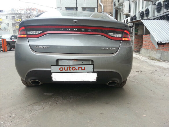 2013 Dodge Dart PF, серый - вид 3