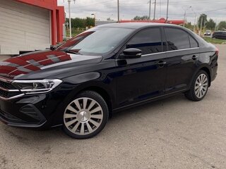 2021 Volkswagen Polo VI, чёрный, 2350000 рублей, вид 1