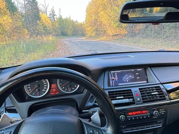 2009 BMW X6 M I (E71), синий - вид 10