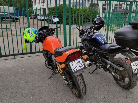 1995 Honda CB 400 Super Four, оранжевый, 275000 рублей - вид 33