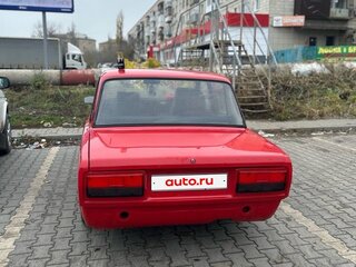 1998 Lada (ВАЗ) 2107, красный, 120000 рублей, вид 3