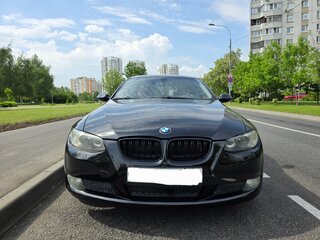 2008 BMW 3 серии 320i V (E90/E91/E92/E93), чёрный, 890000 рублей, вид 3