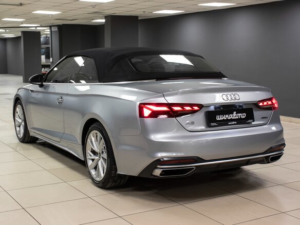 2021 Audi A5 45 TFSI II (F5) Рестайлинг, серебристый - вид 10