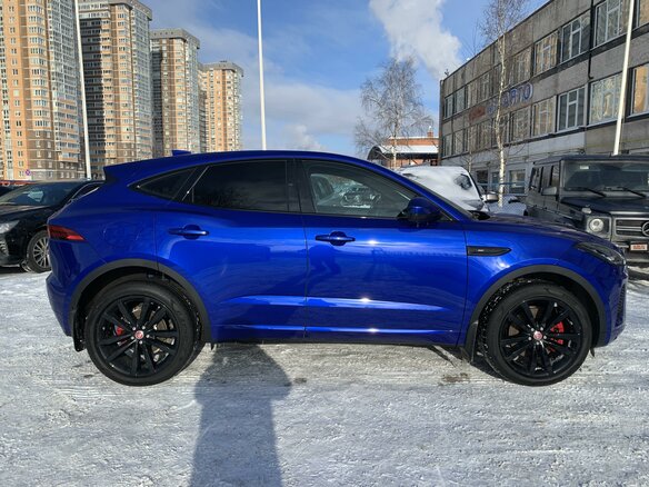2018 Jaguar E-Pace, синий - вид 4