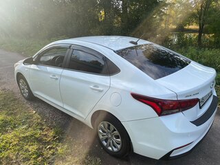2018 Hyundai Solaris II, белый, 1450000 рублей, вид 3
