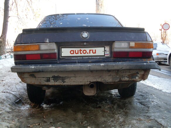 1981 BMW 5 серии 528i II (E28), синий - вид 14