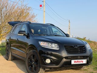 2011 Hyundai Santa Fe II Рестайлинг, чёрный, 1650000 рублей, вид 1