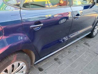 2011 Volkswagen Polo V, синий, 620000 рублей, вид 4
