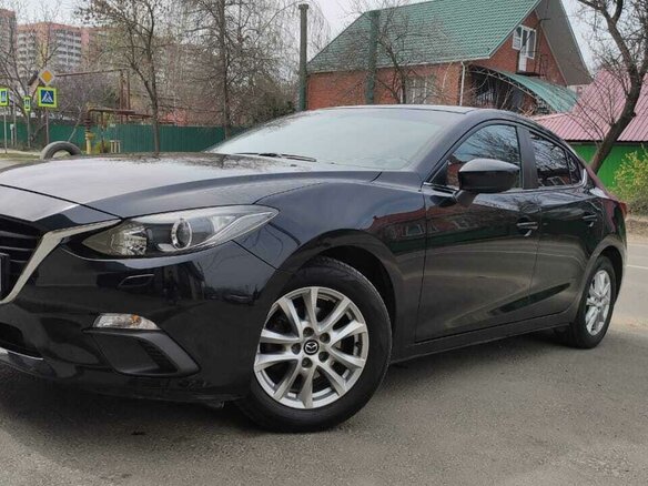2014 Mazda 3 III (BM), чёрный