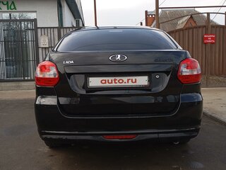 2014 Lada (ВАЗ) Granta I, чёрный, 538000 рублей, вид 5