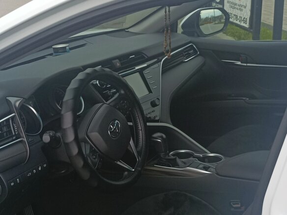 2018 Toyota Camry VIII (XV70), белый, 3350000 рублей - вид 7