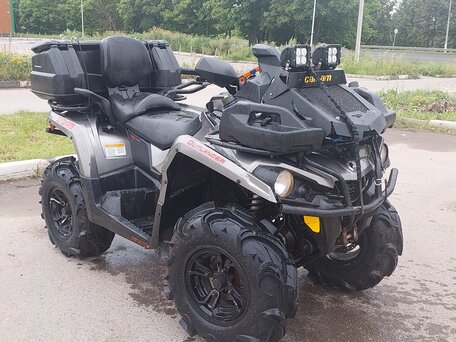 2016 BRP Can-Am Outlander 570, серый, 700000 рублей, вид 5