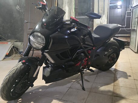 2012 Ducati Diavel, чёрный, 750000 рублей, вид 3