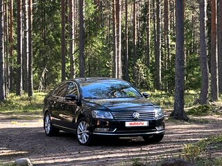 2012 Volkswagen Passat B7, чёрный, 1050000 рублей, вид 2