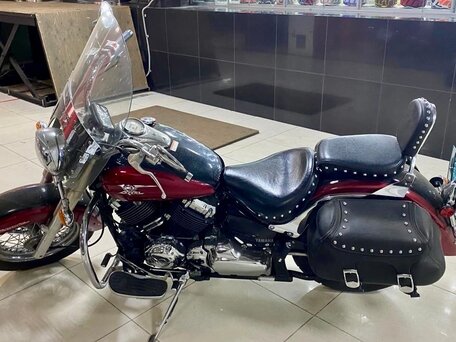 2004 Yamaha XVS650 Drag Star, красный, 500000 рублей, вид 3